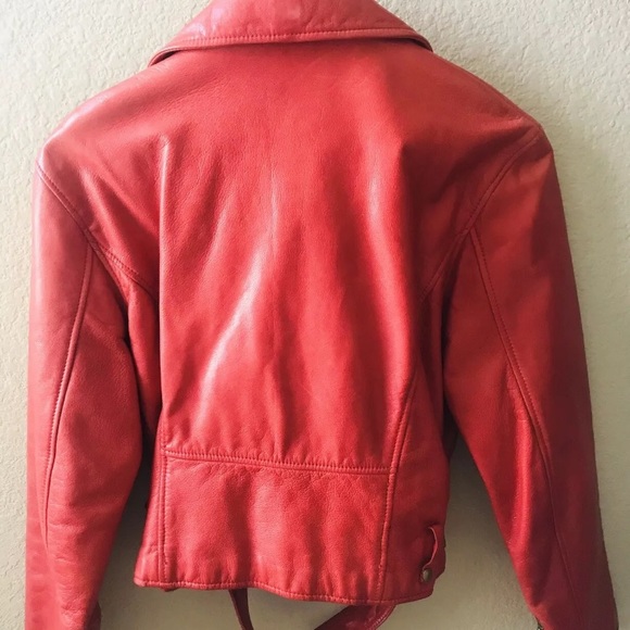 🅾️SOLD🅾️RARE VINTAGE MOSCHINO FIT LEATHER WOMAN' - Picture 3 of 12